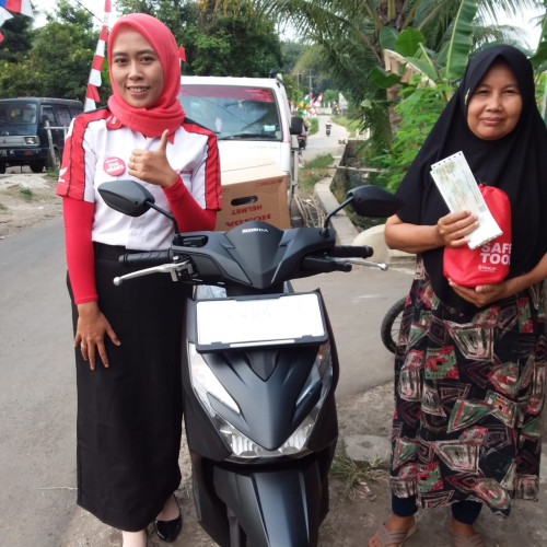 Penyerahan Unit Motor Honda Cianjur